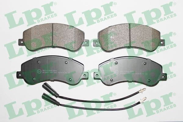 set placute frana,frana disc LPR 05P1260