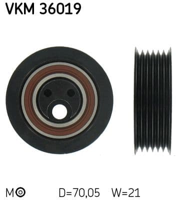Intinzator curea, curea distributie SKF VKM 36019