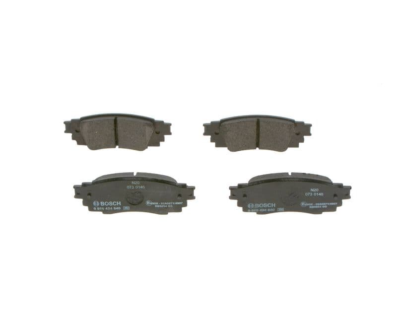 set placute frana,frana disc BOSCH 0 986 424 840