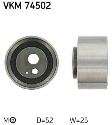 rola intinzator,curea distributie SKF VKM 74502