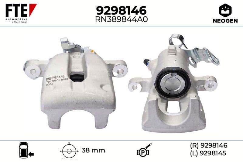Etrier frana FTE NEOGEN 9298146