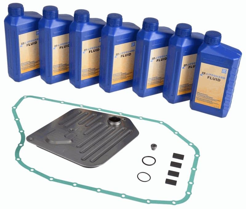 Set piese, schimb ulei transmisie automata ZF 5HP24 1058.298.047 - include 7 litri ulei