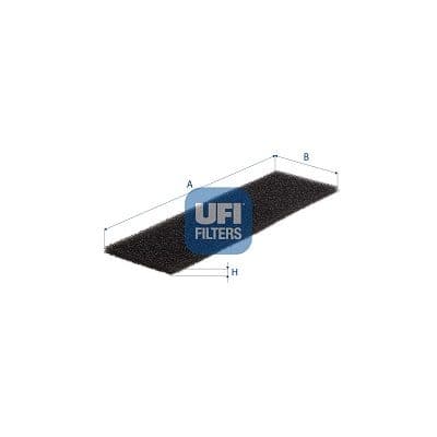 Filtru, aer habitaclu UFI 53.572.00