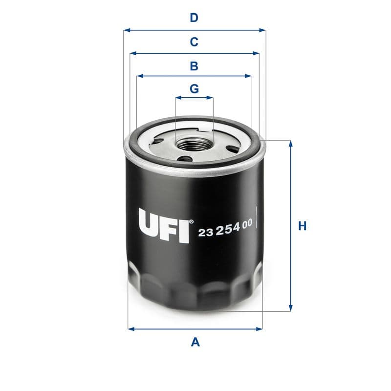 Filtru ulei UFI 23.254.00
