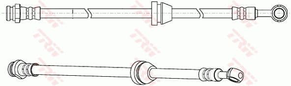 Furtun frana TRW PHD947