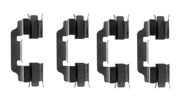 Set accesorii, placute frana TEXTAR 82061800