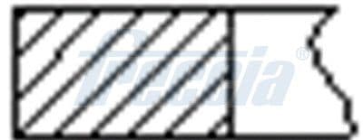 Set segmenti piston FRECCIA FR10-214950