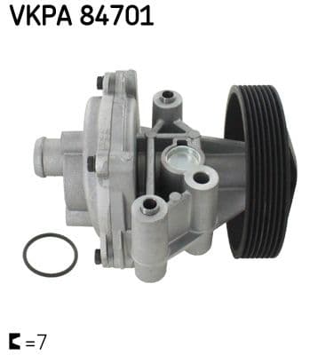 Pompă de apă, răcire motor SKF VKPA 84701