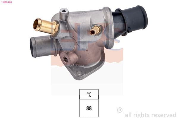 termostat,lichid racire EPS Made in Italy - OE Equivalent 1.880.469