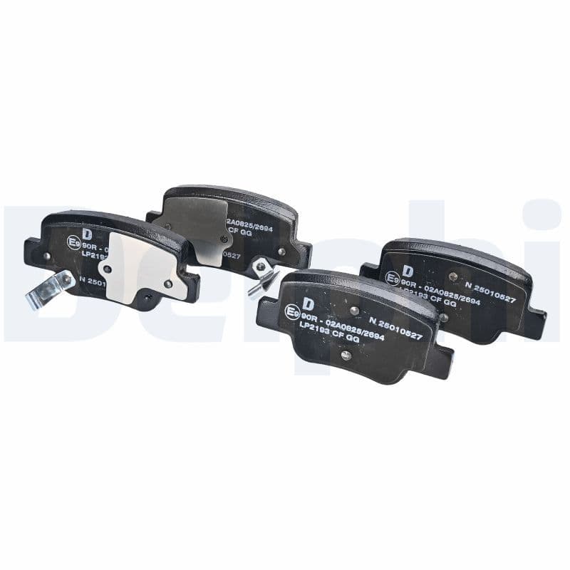set placute frana,frana disc DELPHI LP2193