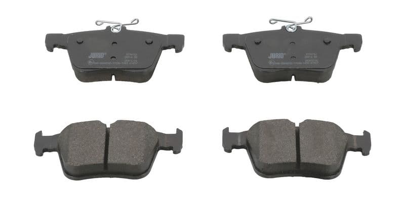 set placute frana,frana disc JURID 573415J