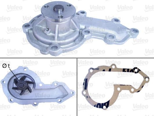 Pompă de apă, răcire motor VALEO 506732
