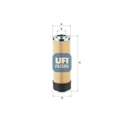 Filtru, sistem hidraulic primar UFI 83.107.00
