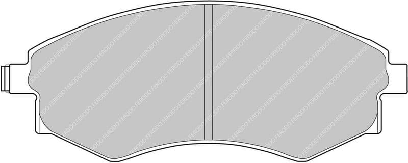 set placute frana,frana disc FERODO RACING DS PERFORMANCE FDS600