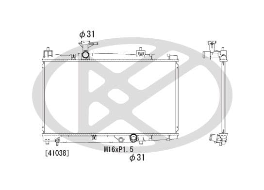 Radiator, racire motor KOYORAD PL011930