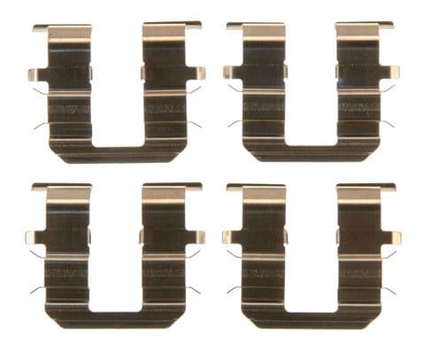 Set accesorii, placute frana TRW PFK586