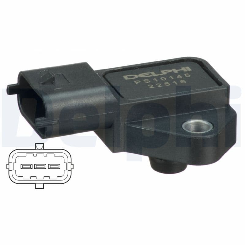 Senzor, presiune galerie admisie DELPHI PS10145