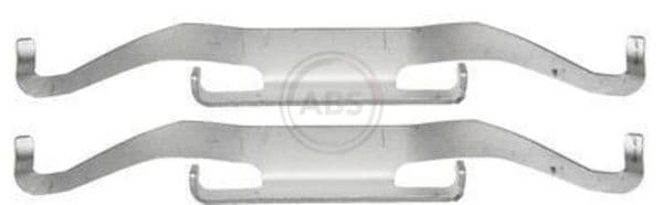 Set accesorii, placute frana ABS 1681Q