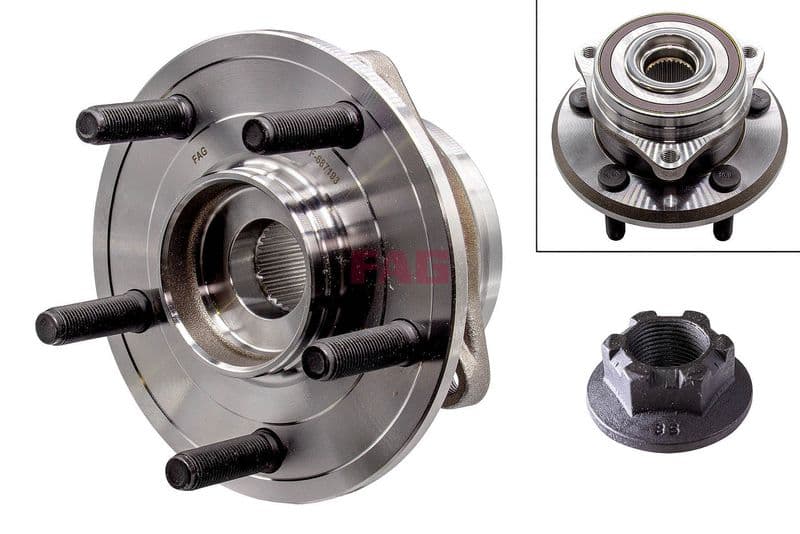 Set rulment roata Schaeffler FAG 713 6704 20