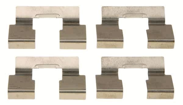 Set accesorii, placute frana TRW PFK408