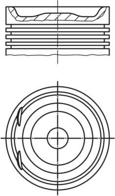 Piston MAHLE 012 20 03