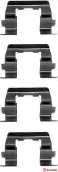 Set accesorii, placute frana BREMBO PRIME LINE A 02 259