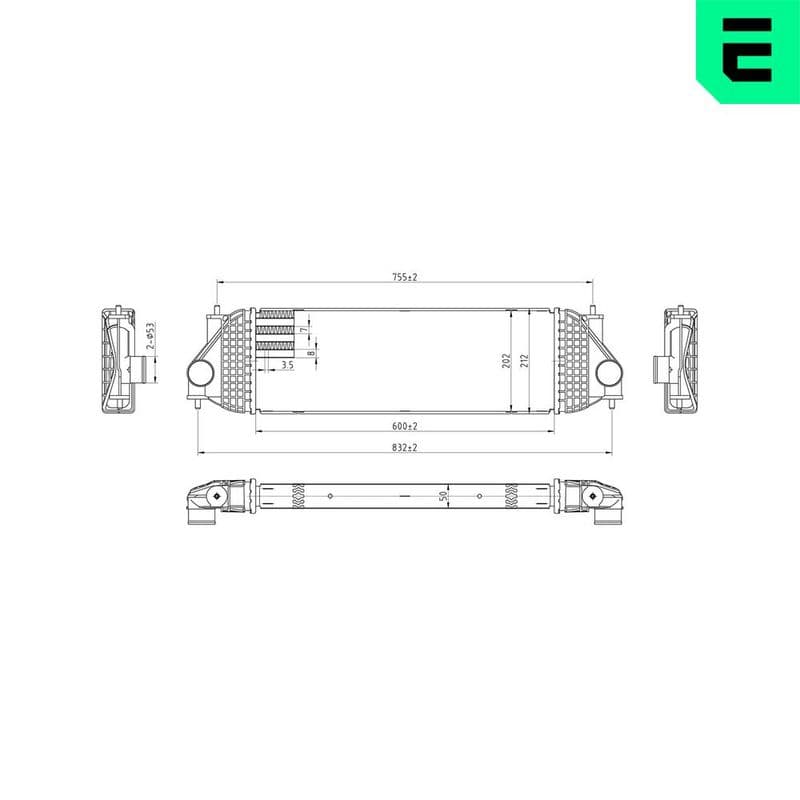 Intercooler, compresor ERA 672017