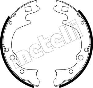 Set saboti frana METELLI 53-0221