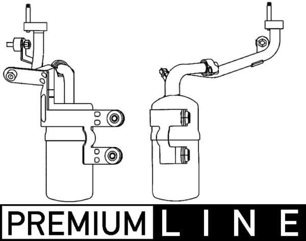 uscator,aer conditionat MAHLE BEHR *** PREMIUM LINE *** AD 291 000P