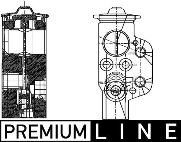 Supapa expansiune, clima MAHLE BEHR *** PREMIUM LINE *** AVE 58 000P