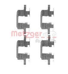 Set accesorii, placute frana METZGER AUTOTEILE 109-1711