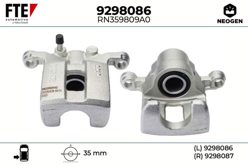 Etrier frana FTE NEOGEN 9298086