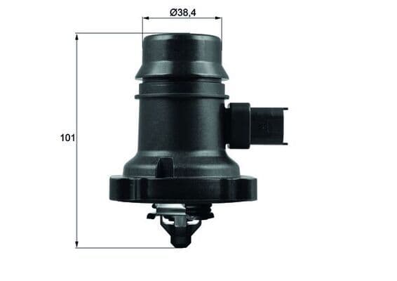 termostat,lichid racire MAHLE BEHR TM 37 80