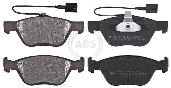 set placute frana,frana disc A.B.S. 36894