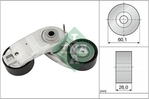 Intinzator curea, curea distributie Schaeffler INA 534 0937 10