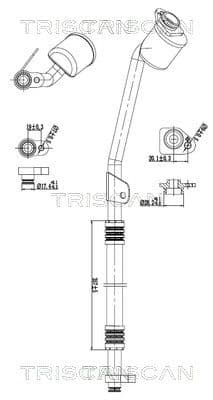 conducta presiune variabila,aer conditionat TRISCAN 9010 23030