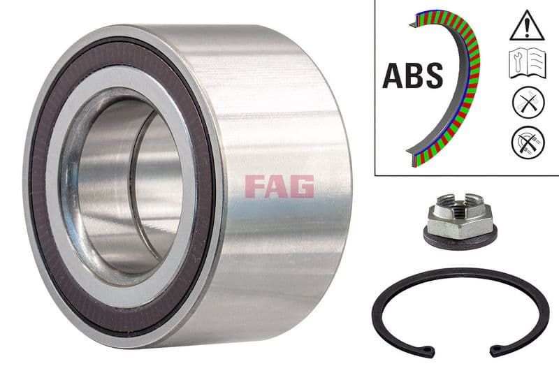 Set rulment roata Schaeffler FAG 713 6204 10