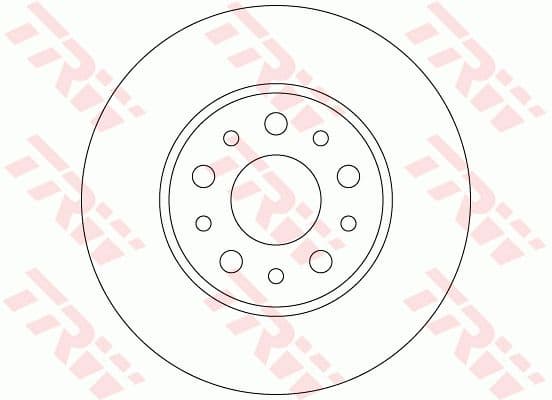 Disc frana TRW DF6228