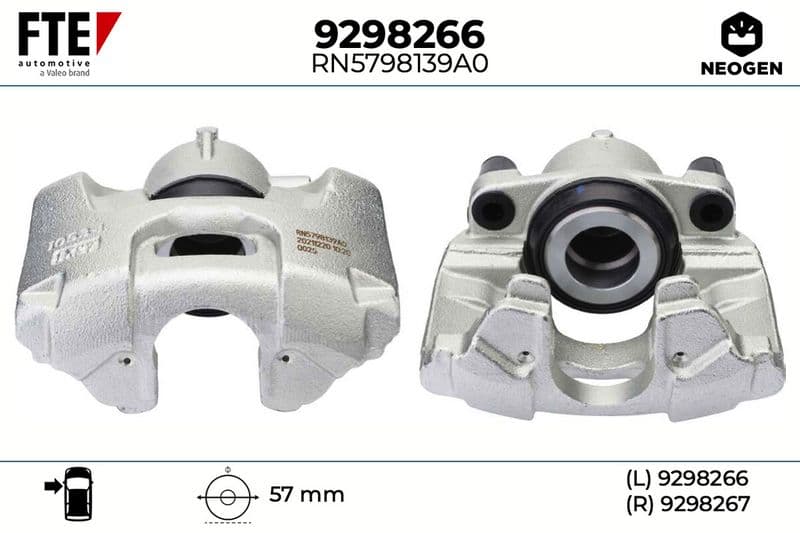 Etrier frana FTE NEOGEN 9298266