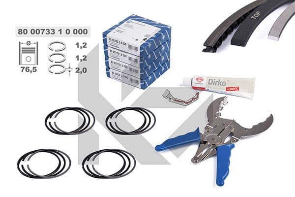 Set segmenti piston ET ENGINETEAM R1009900KS