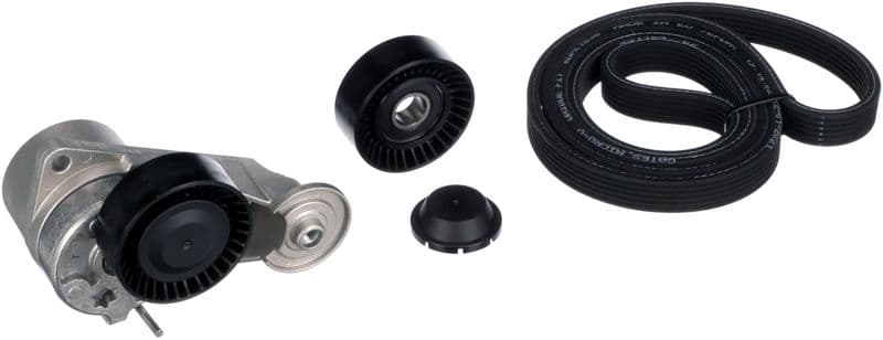 Set curea transmisie cu caneluri GATES Micro-V® K016DPK1838