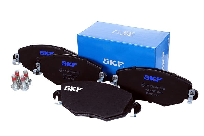 set placute frana,frana disc SKF VKBP 80390