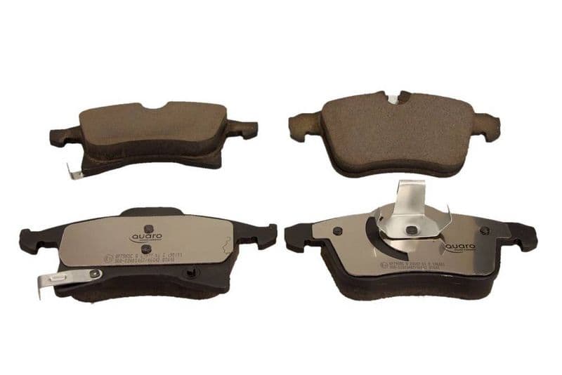 set placute frana,frana disc QUARO SILVER CERAMIC QP7965C