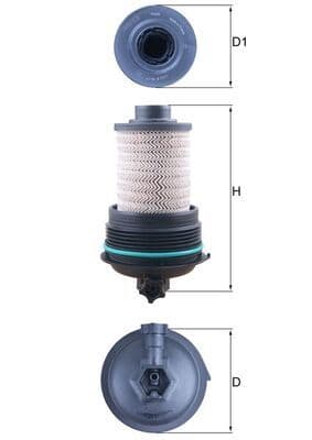 filtru combustibil MAHLE KX 532