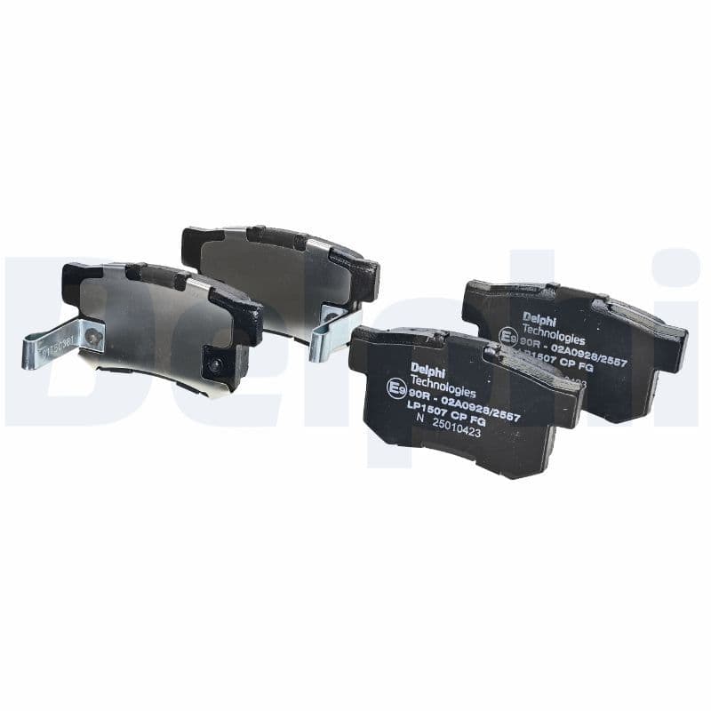 set placute frana,frana disc DELPHI LP1507