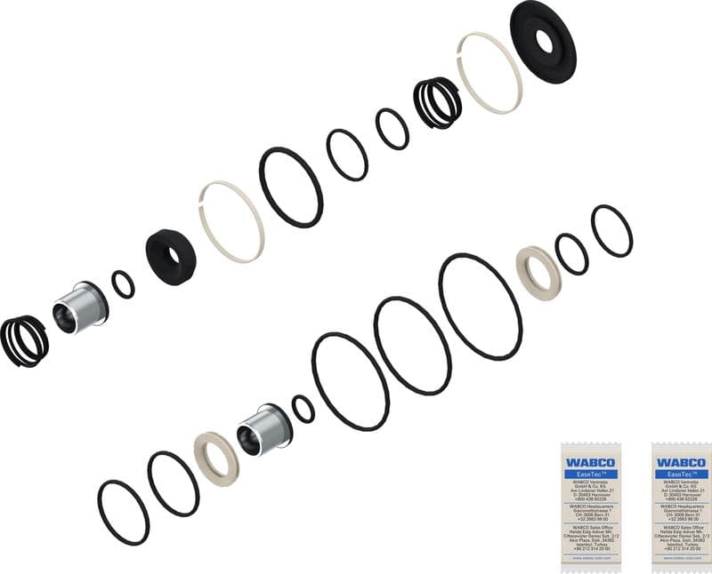 Set reparații, supapă de frână (frână de serviciu) WABCO 4613159152