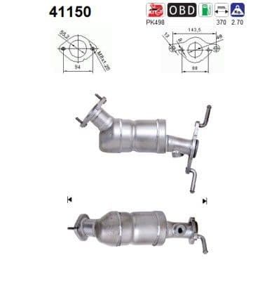 Catalizator AS-PL 41150