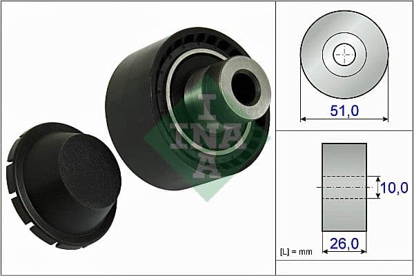 Rola ghidare/conducere, curea transmisie Schaeffler INA 532 0334 10