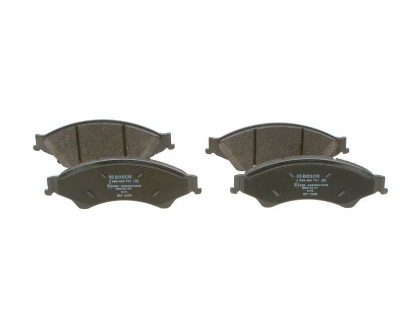 set placute frana,frana disc BOSCH 0 986 494 791