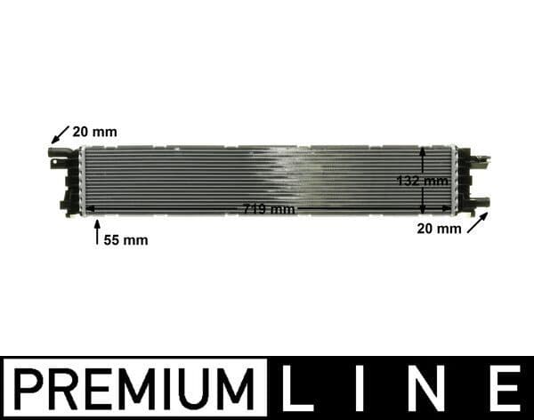 Radiator temperatura scazuta, intercooler MAHLE BEHR *** PREMIUM LINE *** CIR 12 000P